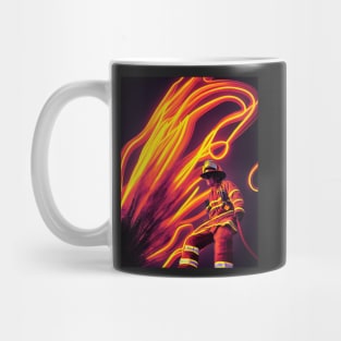 Firefighter Hallowee T-Shirt Mug